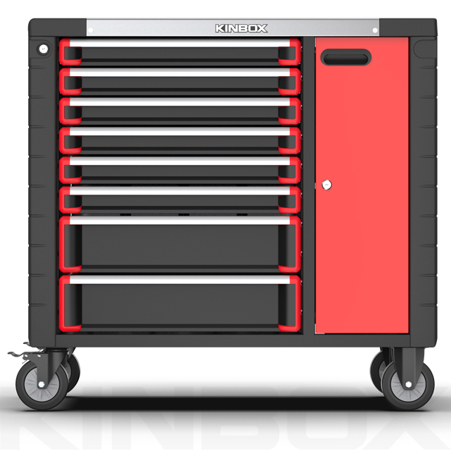 8 Drawer Metal Worktop Storage With Wheels Buy 8 Drawer